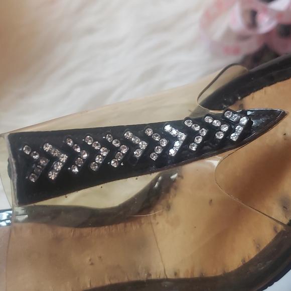 Vintage lucite mules - Picture 3 of 8